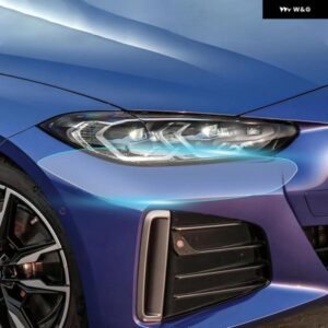 TPU 車体 ステッカー 防止クリア フィルム BMW I4 G26 2022-2023 ヘッドライト バックミラー