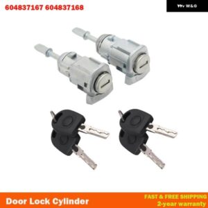604837167 604837168 左 右ドアロックバレル シリンダー VW ゴルフ 4 IV MK4 ボーラ A6 シュコダ ファビア ポロ 1997-2003