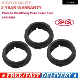 LR029591 ランドローバー レンジスポーツ ディスカバリー4 2013 2012 2011 2010 2009 3個 車用 コンソール エアコン コントロール ノブ