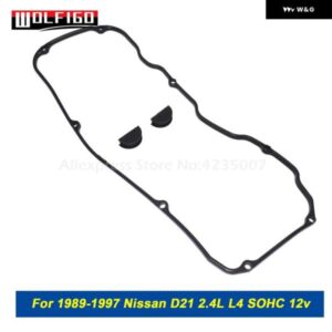 エンジン バルブ カバー ガスケットセット 1989-1997 日産 240SX D21 ピックアップ 2.4L SOHC KA24E VS50042R 1327040F00 1105140F00