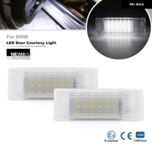 BMW X5 F15 2014年以降 LED インテリア ライト CANバスドアウェルカムライト トランク ランプ BMW パドルライト エントランスランプ 2個