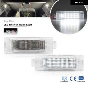 LED トランク ライト フィアット ブラボー 07-14 ドブロ 00-10 リネア キャンバス インテリア カーテシー グローブ ボックス ランプ ラゲッジコンパートメン