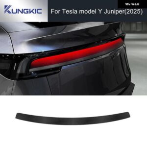 カーペイント フィルム トリム テスラ モデルY ジュニパー 2025年以降 Bピラー トランク ライトフィルム カーボンパターン