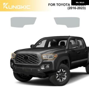 トヨタ タコマ 2016-2023 ヘッドライト TPUフィルム バックミラー 防止 クリア フィルム 傷防止 ステッカー