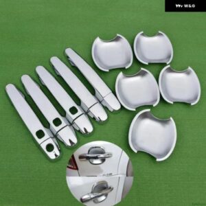 トヨタ RAV4 RAV 4 2006 - 13 XA30 クローム カー ドアハンドル カバー ステッカー スタイリング アクセサリー