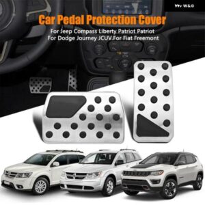 カー スタイリング AT車ペダルカバー ジープ コンパス リバティ パトリオット ダッジ ジャーニー JCUV フィアット フリーモント オートペダル