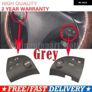 グレーペア多機能BLUETOOTH スピーカー ボタン スイッチ トヨタ レクサスES350 ステアリングホイール ボタン 84250-33190