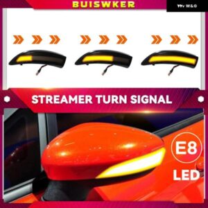 サイドバックミラー シーケンシャル インジケーター フォード フィエスタMK7 2008-2017 フォード B-MAX 2012-2017ダイナミックウィンカーライトLED