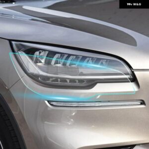 TPU クリア フィルム リンカーン アビエーター 2022 2023 プレカット ヘッドライト バックミラー クリア デカール