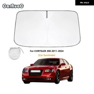 クライスラー 300 2011-2024 車用サンシェード サンシェード フロントリア ウィンドウフィルム フロントガラス バイザー カバー UVカット リフレクター