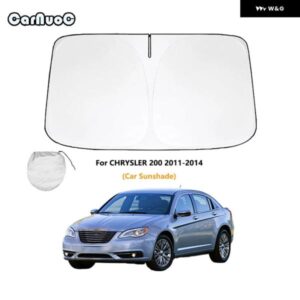 クライスラー 200 2011-2014 車用サンシェード サンシェード フロント リアウィンドウフィルム フロントガラス バイザー カバー UVカット リフレクター