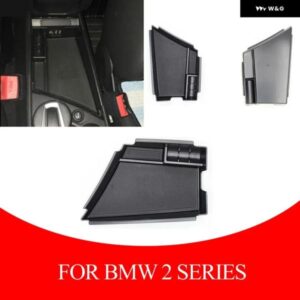 BMW 2シリーズ アクティブツアラー F45 グランツアラー F46 2015-2019 カーセンター コンソール アームレスト 収納 ボックス トレイカーアクセサリー
