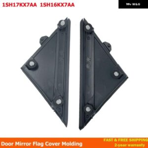 FIAT 500 2012-2017 モールディング ドアミラー トライアングルプレートカバー フラッグカバー フロントウィンドウ Aピラー トライアングル 1SH17KX7AA