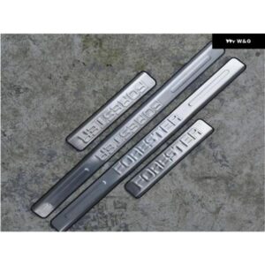 ステンレス 外装 スカッフプレート /ドアシル スバル フォレスター SJ 2013 - 18