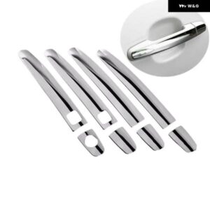 トヨタ フィールダー 2008 - 13 ステンレス クローム カー ドアハンドル カバー トリム スタイリング カーアクセサリー