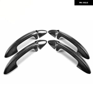 クロームカーボン車 ドアハンドル カバー トリム VW PASSAT B6 3C 2006 -2011 PASSAT CC 2009-2012 カー スタイリング アクセサリー