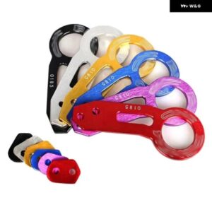 ダブルレターアルマイト 汎用 リア牽引フック ビレット アルミ牽引キット レーシング