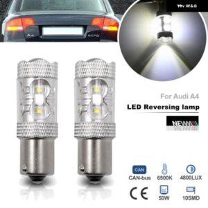 LED BA15S 1156 P21W バックアップ リバース ライト バルブ アウディ A4 8G7 B4 8D2 B5 8E2 B6 8EC 8ED B7 8H7 B6 8HE テールランプ