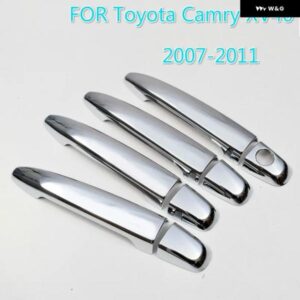トヨタ カムリ 2007 - 2011 XV40 クロームハンドルカバー トリム セット ダイハツ アルティス オーリオン 2008 2009 2010 アクセサリー カー スタイリング