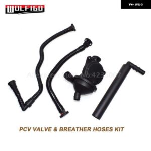 クランクケース ブリーザーベントオイルセパレーター バルブ +ホースキット BMW E46 E90 E91 E81 E83 X3 Z4 N42 N46 316I 318I 11617503520