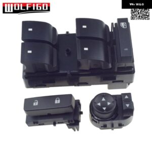 ウィンドウ コントロール ドアロック ミラー スイッチ 2007-2014 GMC SIERRA 1500 2500HD 3500HD CHEVY SILVERADO 15804093 25778970 20945224