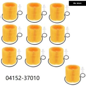 オイル フィルター 10個 トヨタ カローラ C-HR アリオン オーリス アベンシス プリウス RAV4 ヴェルソ ヤリス レクサス CT200H NX200 04152-37010