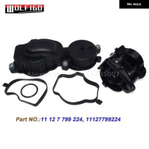 BMW E87 E46 E90 E91 E60 E83 118D 318D 320D 520D クランクケース オイル フィルター ブリーザー バルブ キット 11127799224 11127799367