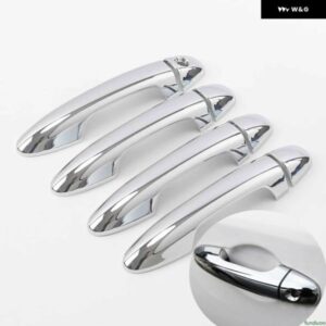 トヨタ ヤリス ヴィオス XP150 フェイスリフト 2019~2023 クローム カー ドアハンドル ボウルカバー 装飾 トリム ステッカー スタイリング アクセサリー