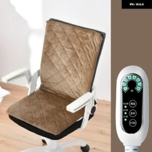 オフィスシートヒーター パッド 電気ヒーター クッション 椅子 一体型サーモスタットマット 8段階温度