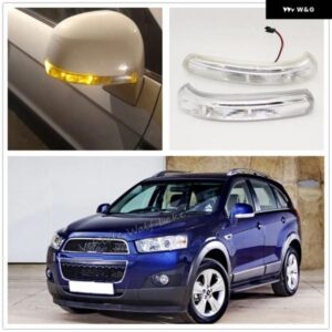 シボレー キャプティバ 2012 - 19 カー スタイリング リアミラー LED ウィンカー インジケーター ライトランプ LHD