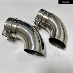 カーパーツ マフラーサプレッサー ステンレス 排気アウトレットエルボ接続