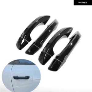 VW PASSAT B6 3C 2006 -2012 PASSAT CC 2009-2016 光沢ブラッククローム車 ドアハンドル カバー トリム スタイリング アクセサリー