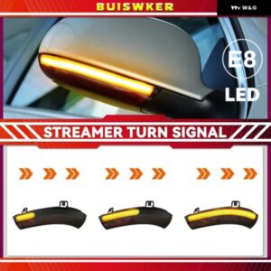 ダイナミックウィンカー LED バックミラー インジケーター ウィンカー リピーターライト フォルクスワーゲン VW GOLF 5 ジェッタ MK5 パサート B5.5 B6 EOS