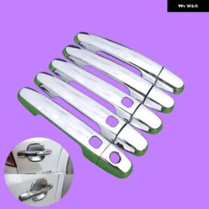 トヨタ RAV4 2006 - 2012 XA30 クローム カー ドアハンドル カバー トリム セット 2007 - 11 スタイリング アクセサリー ステッカー