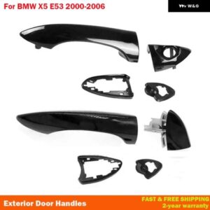 RHD 車 外装 ドアハンドル BMW X5 E53 2000-2006 外側 ドアハンドル 51218243618 51218257738