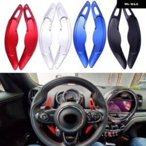 MINI COOPER S JCW F54 F55 F56 F57 F60 COUNTRYMAN CLUBMAN アルミ ステアリングホイール シフト パドルエクステンションカバー アクセサリー