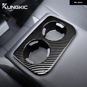 ABSカーカーボンパターン スタイル ステッカー スバル クロストレック 2024 リアウォーターカップ フレーム RHD LHD インテリア トリム アクセサリー