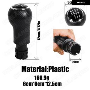 VW ゴルフ 4 MK4 ジェッタ ボラ 1999 - 04 カー スタイリング 6速 23MM ビッグホール ギア シフト ノブ