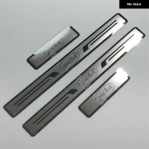 シボレー コロラド 2012 2013 2014~2024 カーアクセサリー ドアシル スカッフプレート トリム ウェルカムペダル プロテクター ステッカー