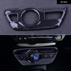 ABS 車内 コンソール ギア シフト ボックス パネル カバー トリム フレーム トヨタ プリウス ハッチバック 2019 2020