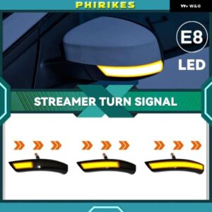 ダイナミックウィンカーライト LED サイドウィング バックミラー インジケーター ウィンカー リピーターライト フォード フォーカス 2 MK2 フォーカス 3 MK3