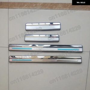 ステンレス ミラー ドアシル スカッフプレート ウェルカムペダル フォルクスワーゲン TIGUAN 2007 -2016カー スタイリング