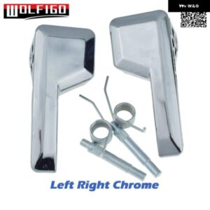 インテリア インナー インサイド ドアハンドル 左/右 2007-2014 フォード エッジ 2007-2015 リンカーン MKX クローム 7T4Z7822601BA 7T4Z7822600BA