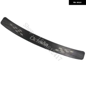 シュコダ オクタビア 2014-2017 ステンレス リア トランク バンパー プロテクター リア スカッフプレート リアドアシル カーアクセサリー