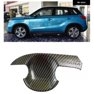 スズキ ビターラ カーアクセサリー ABS カー ドアハンドル ボウルカバー トリム ドアハンドル トリム 2015 - 18