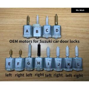 スズキ アエリオ SX アルト バレーノ グランド ビターラ ジムニー キザシ S-クロス スプラッシュ スイフト SX4 XL-7 車ドアロック アクチュエーター