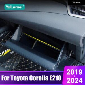 トヨタ カローラ E210 2019 - 24 ハイブリッドカー 副パイロット用 グローブ ボックス 下見板 整理 ホルダー アクセサリー