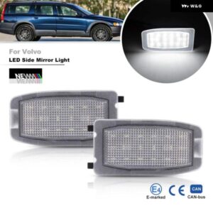 OE仕様 9141853 ボルボ S80 XC90 MK1 V70 XC79 MK2 LED サイドミラー パドルライト ダウンライト ミラー 周辺 カーテシランプ