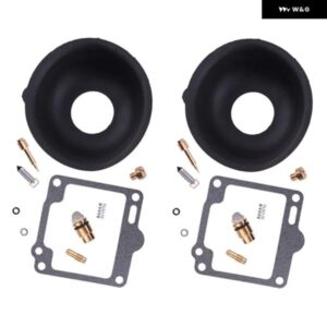 キャブレター キャブリペア ダイヤフラム キット 2セット ヤマハ ビラーゴ 1100 XV1100 XV1100S 1996 - 98
