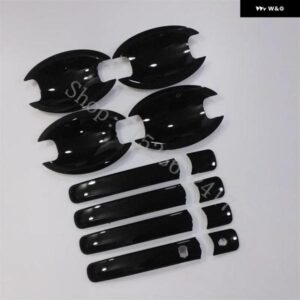 カーアクセサリー クローム サイド ドアハンドル カバー トリム 日産 X-TRAIL T31 2009 - 13 車用 ステッカー オーバーレイ